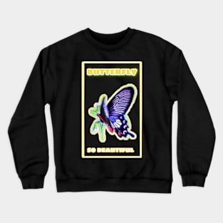 Butterfly Crewneck Sweatshirt